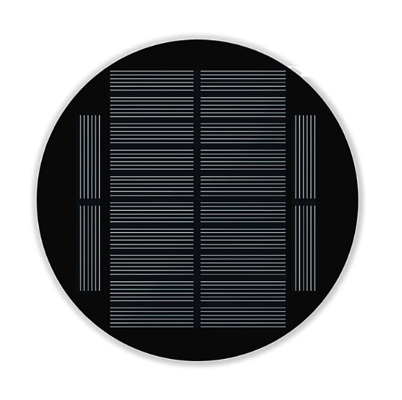 Solarmodul KS-Q130P Round Solar Panel 6V