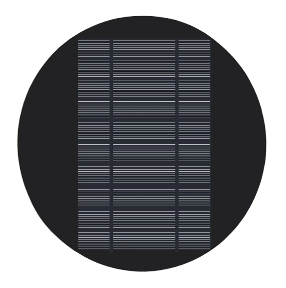 Solarmodul KS-Q150P Round Solar Panel 5V
