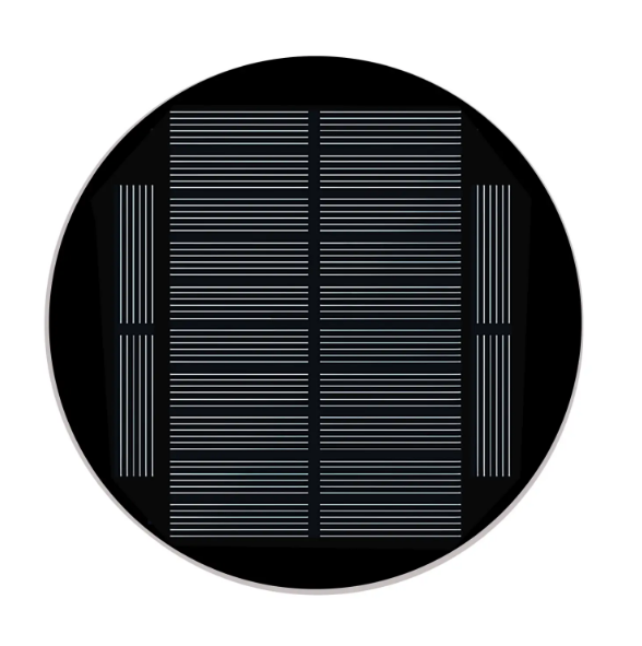 Solarmodul KS-Q160P Rundes Solarpanel 6V 2W