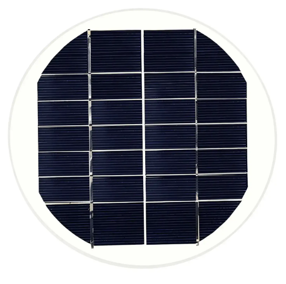 Solarmodul KS-Q168G Round Solar Panel 2.5W 5V