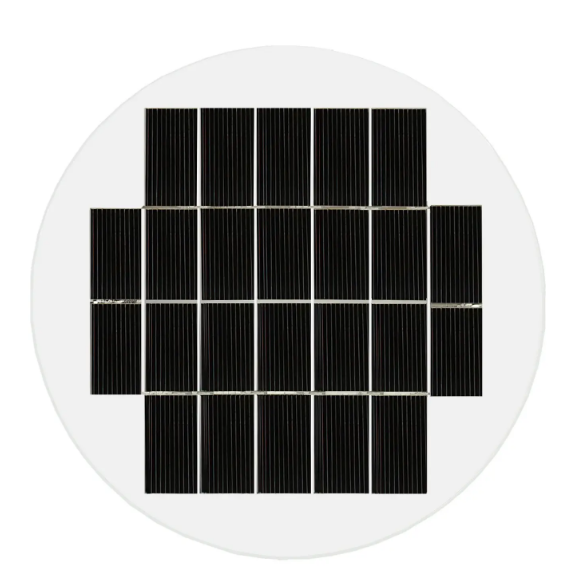Solarmodul KS-Q220G Round Solar Panel 4W 6V