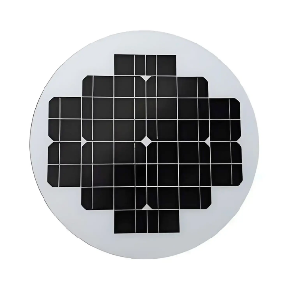 Solarmodul KS-Q30W Rundes Solarpanel 30W