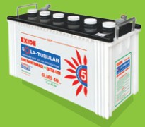 Exide Industries Limited - Speicher - Solatubular - 12V&6V Battery 6LMS200L - Art. 10084
