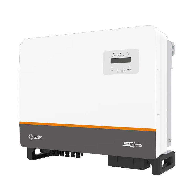 String-Solarwechselrichter Solis 50K-HV-5G (50 kW, 3 Phasen, 4 MPPT)