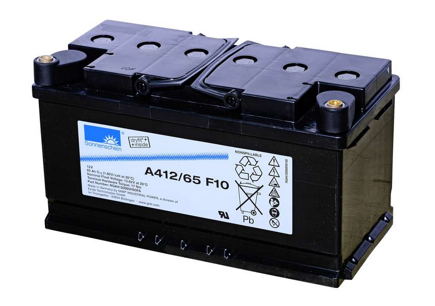 Sonnenschein Bleiakku A412/65 F10 inkl. MTZ – Zuverlässige Energieversorgung für industrielle Anwendungen