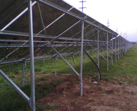 Wuxi Jingriyuan Technology Co., Ltd. - Montagesysteme - Spiral Pile Ground Mounting System Spiral Pile Ground Mounting System - Art. 5038