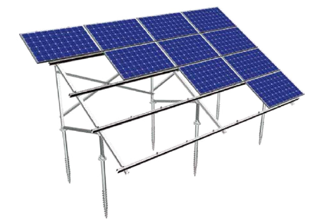 Beijing Yi Jia International Trading Co., Ltd - Montagesysteme - Spiral Pile PV Bracket Mounting System Spiral Pile PV Bracket Mounting System - Art. 10648