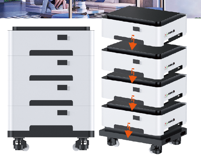 Yangzhou Huizhi New Energy Co., Ltd. - Speicher - Stacked Lithium Battery HZS Series HZS -100-16S 2 - Art. 31680