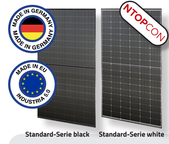 Ecobel srl - Solarmodul - Standard Frame-N Topcon 430W 430 Wp Standard-Serie black - Art. 239778