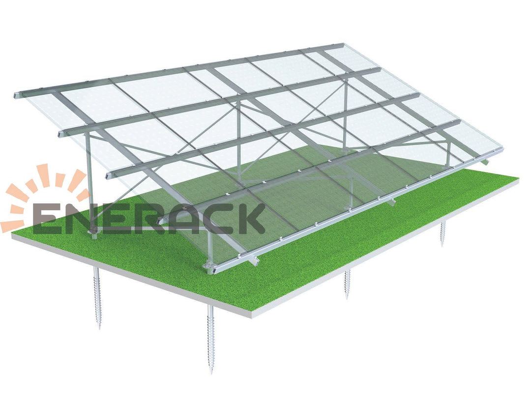 Xiamen Enerack Technology Co., Ltd. - Montagesysteme - Standard Ground Mounting System Standard Ground Mounting System - Art. 6559