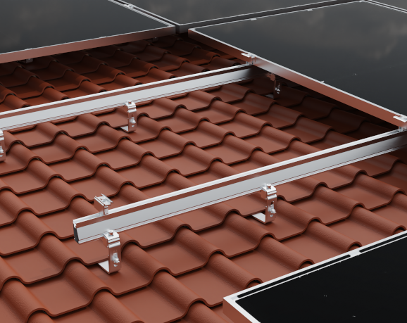 Nova, Inc. - Montagesysteme - Standard Tile Roof Mounting System Standard Tile Roof Mounting System - Art. 10825