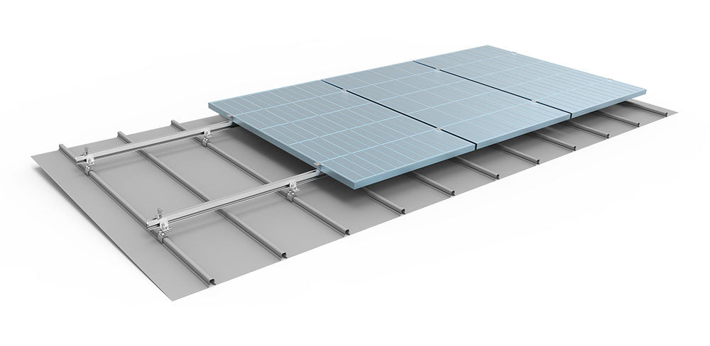 Sunceco Inc. - Montagesysteme - Standing Seam Mount Standing Seam Mount - Art. 8813