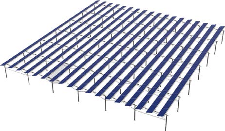 Sun-Nova New Energy Technology Co., Ltd. - Montagesysteme - Steel Farmland Mounting System Steel Farmland Mounting System - Art. 9749