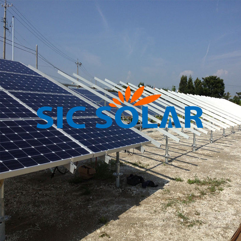 Xiamen Sic New Energy Technology Co., Ltd. - Montagesysteme - Steel Ground Mounting System SIC-SGI - Art. 8226