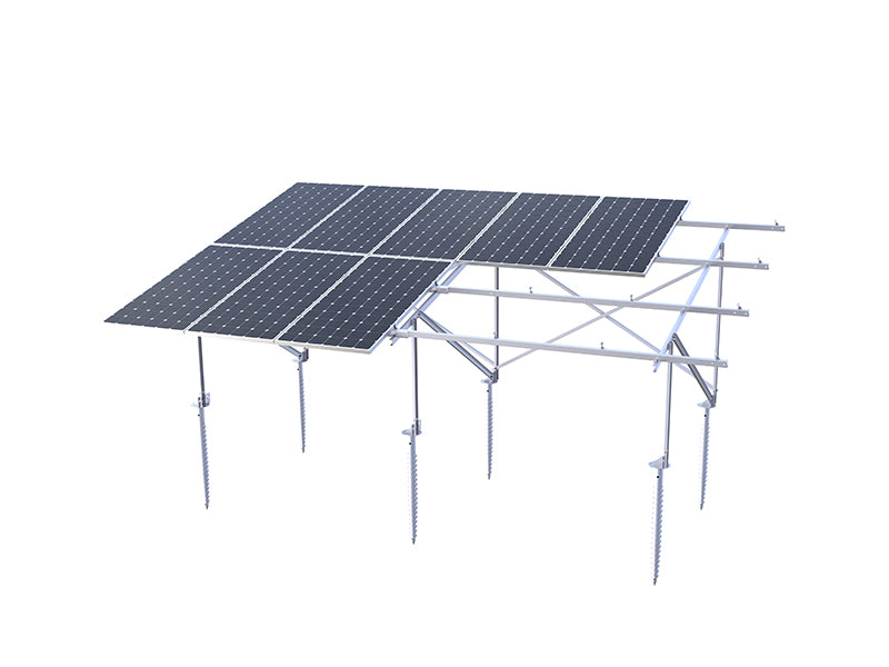Xiamen Jinmega Solar Technology Co., Ltd - Montagesysteme - Steel Ground Mounting System Steel Ground Mounting System - Art. 10562