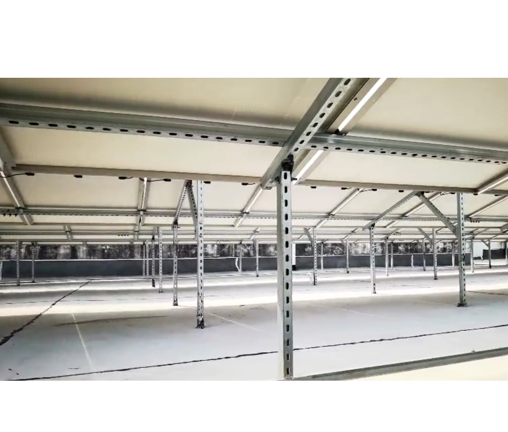 Xiamen TopFence Co., Ltd. - Montagesysteme - Steel Solar Ground Mount Bracket System TF00682 - Art. 9420