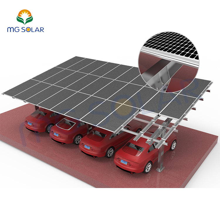 Xiamen Megan Solar Co., Ltd. - Montagesysteme - Steel Waterproof Carport Structure MG-AC-S - Art. 9910