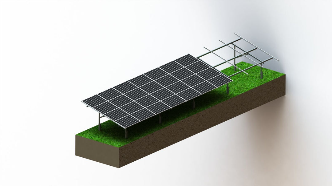 Lead Solar Holdings Co., Ltd. - Montagesysteme - Steel ground mounting structure LS-G-02 - Art. 7543