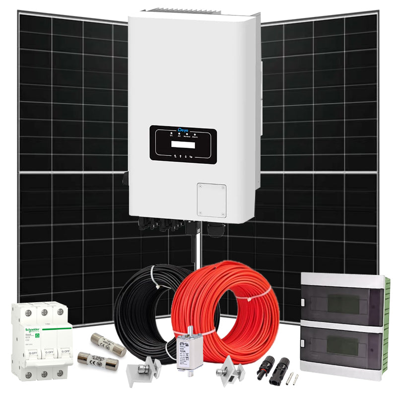 Grid Solaranlage 35 кВт Deye+LONGI (Wechselrichter-35kW, Panels-35,88kW)