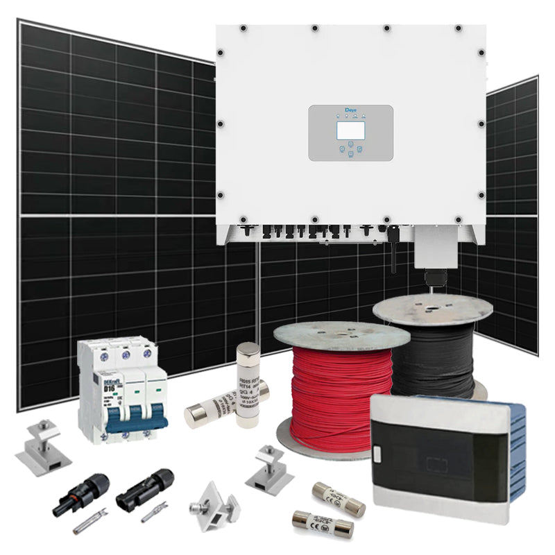 Grid Solaranlage 70 kW Deye+LONGI (Wechselrichter-70kW, Panels-70,84kW)