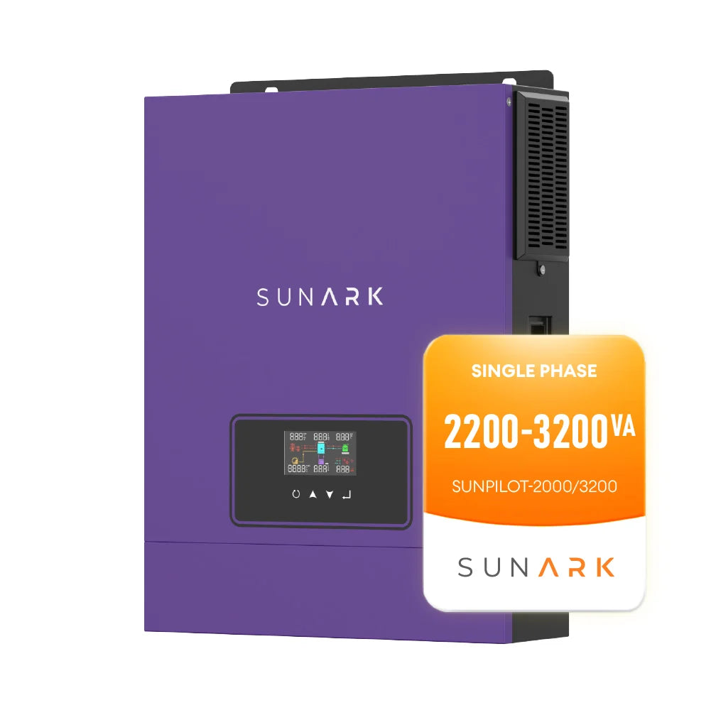 SunArk Power Co., Ltd. - Wechselrichter - SunArk SunPilot 2000VA 3200VA Off Grid Solar In... SunPilot-3200-24 - Art. 58528