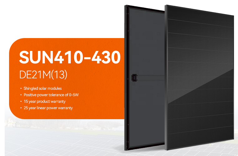 Sunrover Power Co.,Ltd - Solarmodul - Sun M10 DE21M 410-430W Sun415-DE21M - Art. 237793