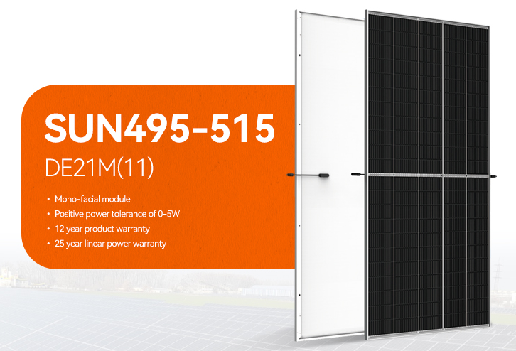 Sunrover Power Co.,Ltd - Solarmodul - Sun M10 DE21M 495-515W Sun515-DE21M - Art. 237807