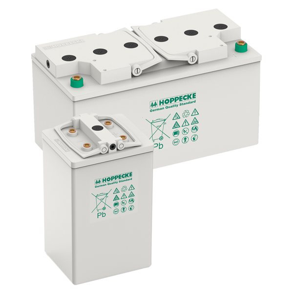 Hoppecke Batterien GmbH & Co. KG - Speicher - Sun | Power VR M VRLA Batteries Power VR M 12-105 - Art. 897