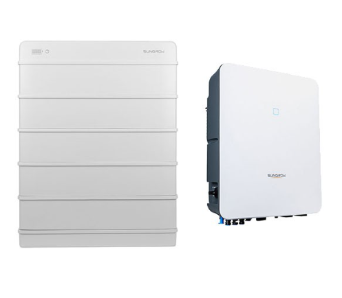 Sungrow Solarspeicher Sungrow SBR160 V13.2 + SH10.0RT-20-V11 HV-Speichersystem, 16,0 kWh nutzbar, 3-phasig