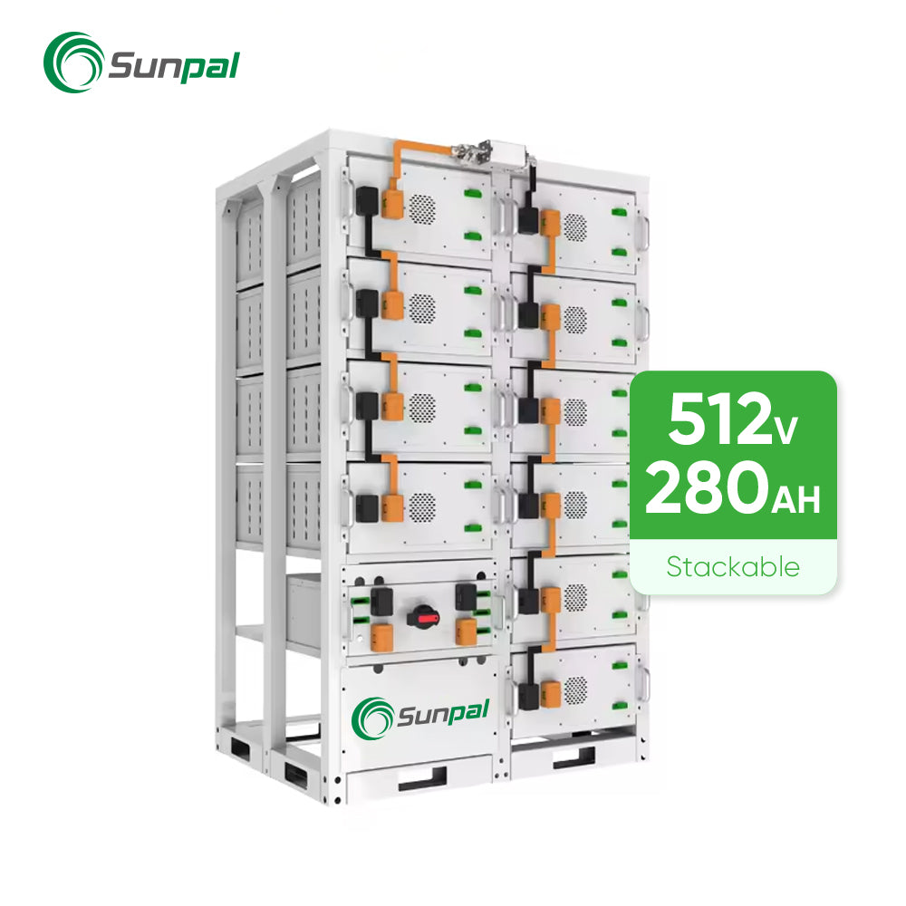 Sunpal Power Co., Ltd. - Speicher - Sunpal 512V 280Ah High Voltage LiFePO4 Battery ECO143-X4-512V 280Ah - Art. 33949