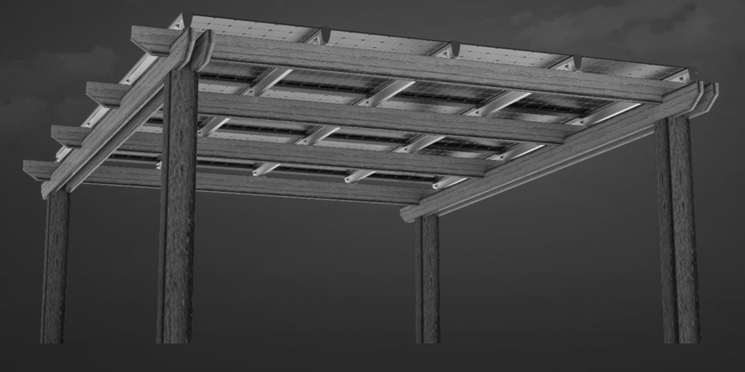 Opsun Systems Inc. - Montagesysteme - Sunshade Pergola Sunshade Pergola - Art. 10315
