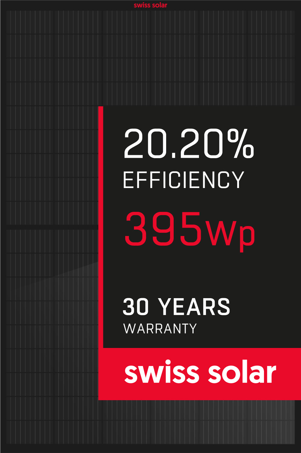 Swiss Solar Solarmodul IBEX FULL BLACK 400 - Art. 194440