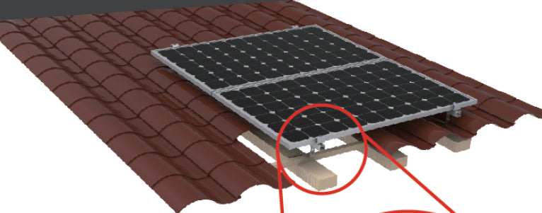 Vooyage International Co., Ltd. - Montagesysteme - T10 Tile Roof Solution T10 Tile Roof Solution - Art. 7193