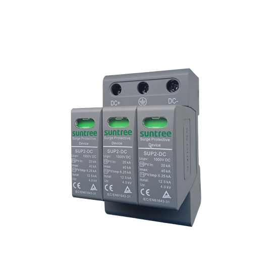 Suntree Überspannungsschutz 3P 1000 V T1+T2