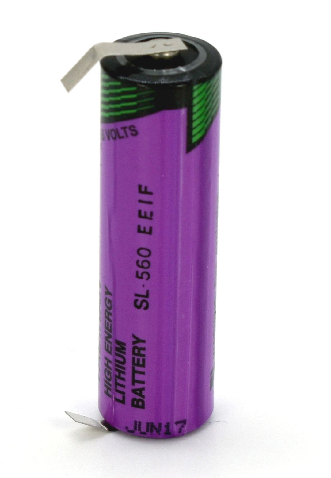 Tadiran SL-560T Hochtemperatur Lithium Batterie AA mit 3,6 V und 1,7 Ah, mit L