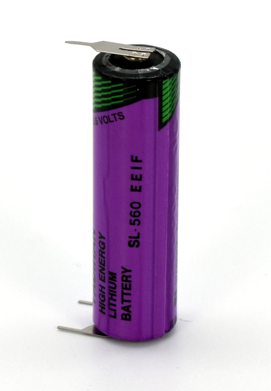 Tadiran SL-560PT Hochtemperatur Lithium Batterie AA mit 3,6 V und 1,7 Ah, mit Pins +1/-2