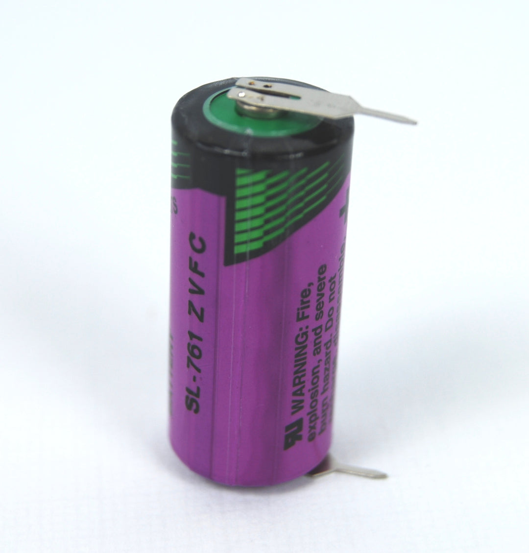 Tadiran SL-761PR Lithium Batterie 2/3 AA mit 3,6 V und 1,5 Ah, mit radialen Pins