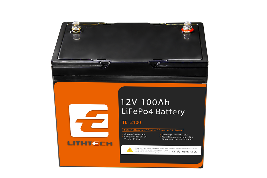 Shenzhen Lithtech Energy Co., Ltd. - Speicher - TE12100 12v 100ah TE12100 12v 100ah - Art. 25853