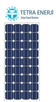 Tetra Enerji - Solarmodul - TET 75-100-36M TET 75-100-36M - Art. 178352