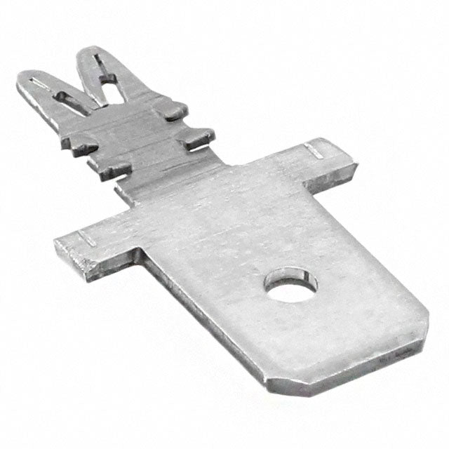 TE Connectivity SIAMEZE Flachstecker 2-1601002-2, pre-tinned tab terminal, standard IDC method, 6.35mm width, for magnet wire size 34-18 AWG.