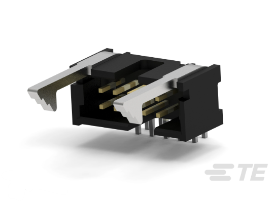 TE Connectivity Steckverbinder AMP-LATCH-Stiftleisten 104130-1