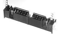 TE Connectivity Steckverbinder AMP-LATCH Flachprofil-Stiftleisten 104313-7