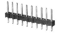 TE Connectivity Steckverbinder AMPMODU Unshrouded 1-825435-9