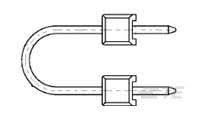 TE Connectivity Steckverbinder AMP MODU II SOLDER STRAP 2-1740617-4