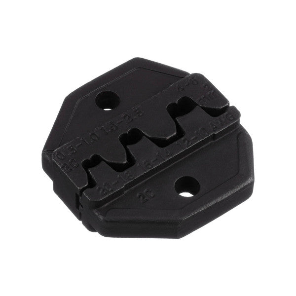 TOOLOVA Crimpeinsatz Für unisolierte Flachverbinder von 0,5 bis 6 mm²
