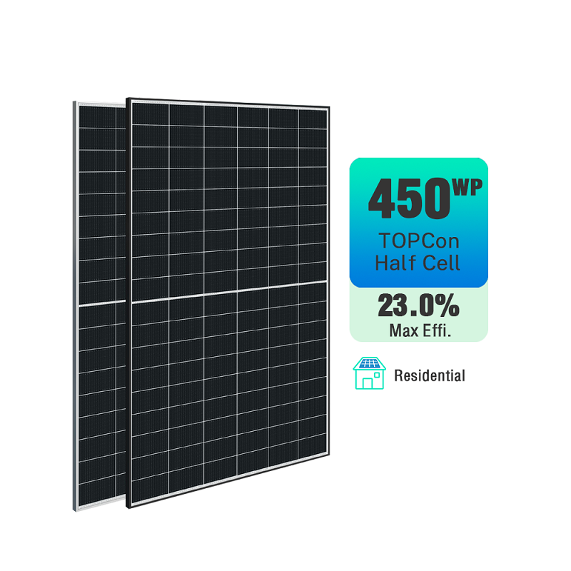 Xuancheng Homesun Solar Power Technology Co., Ltd - Solarmodul - TOPCon 430W 440W 450W Full Black Half Cell 450 - Art. 237818