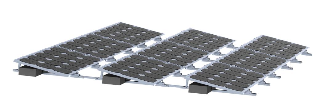 Yuens (Xiamen) New Material Co., Ltd. - Montagesysteme - TP-2 Ballast Mounting System TP-2 - Art. 4761