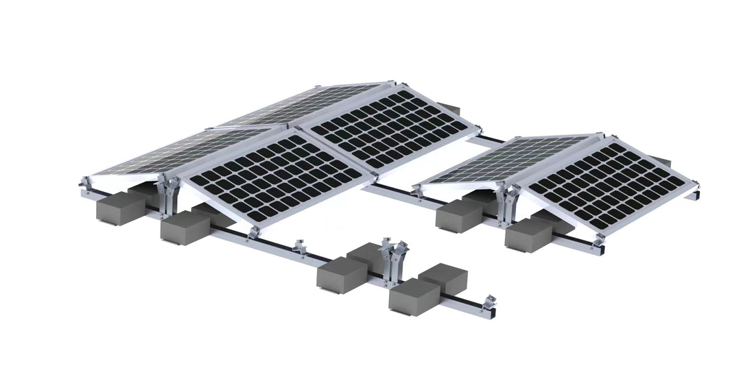 Yuens (Xiamen) New Material Co., Ltd. - Montagesysteme - TP-7 Ballast Mounting East-West TP-7 - Art. 9363