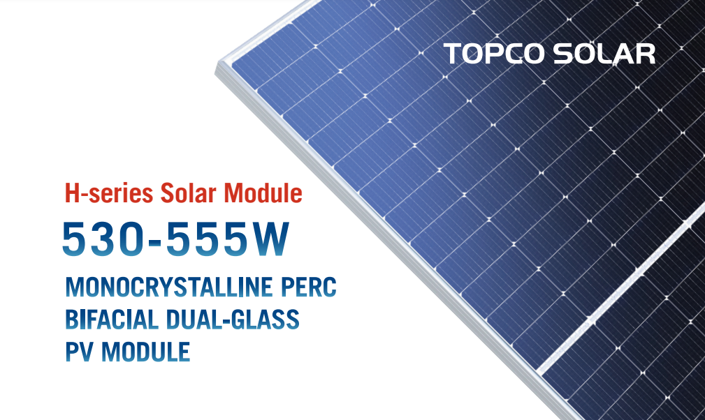 Topco Solar Inc. - Solarmodul - TPM7-SHLDD144 530-555W TPM7-SHLDD144 530W - Art. 210188