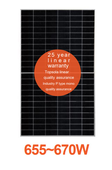 Topsola Green Energy Technology Co., Ltd - Solarmodul - TPS655-670M-132H2 660 - Art. 198203